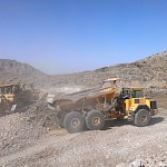Moss Mine construction - vehicle haul