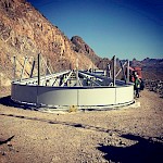 Moss Mine Construction - first look at the assembly of the Fire Water Tank